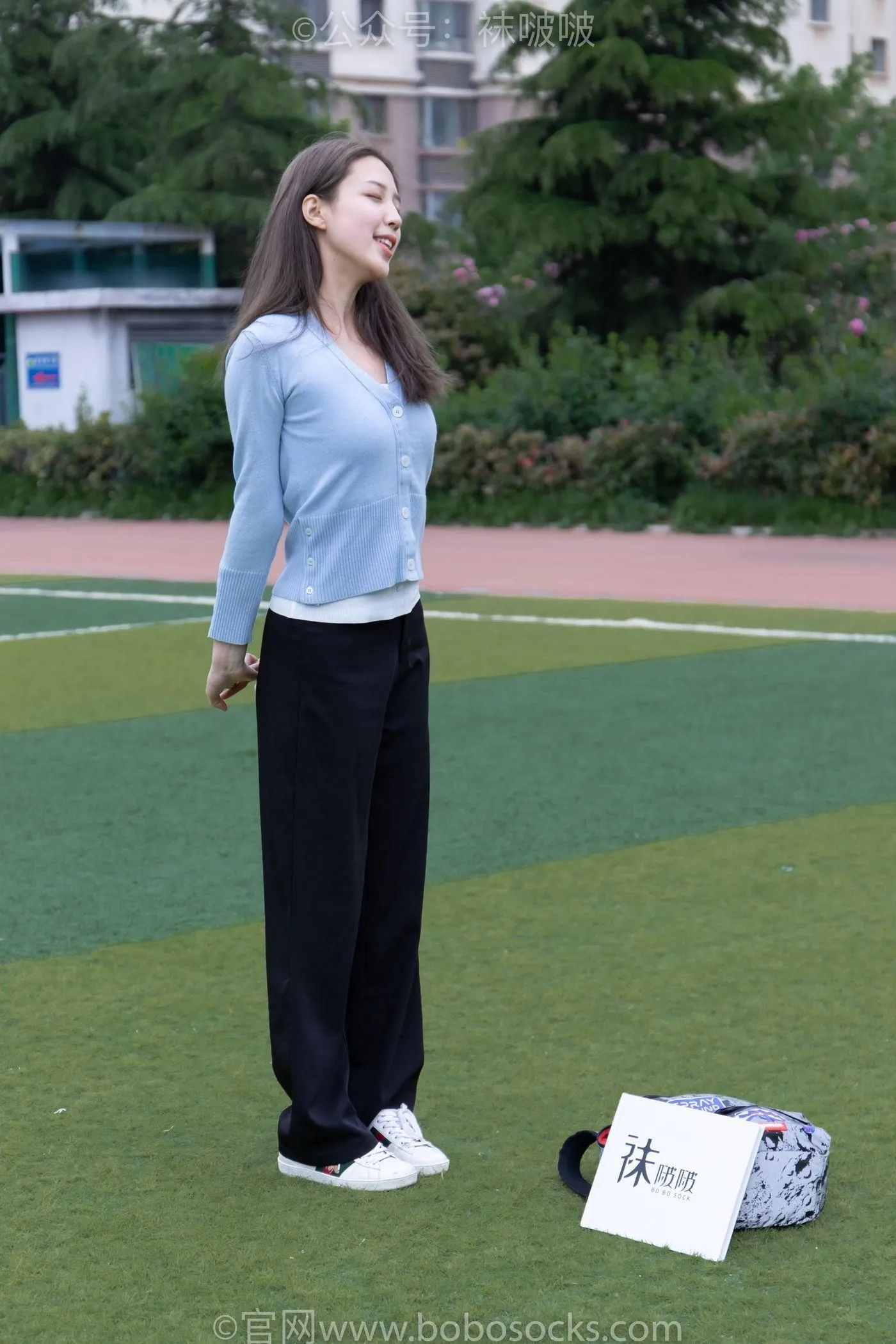 [BoBoSocks袜啵啵]NO.021 泡芙-板鞋、白棉袜、裸足 [131P]插图5